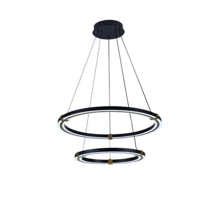 Ρυθμιζόμενο LED φωτιστικό οροφής με καλώδιο LED/130W/230V 3000-6500K διάμ. 60 εκ. + τηλεχειριστήριο