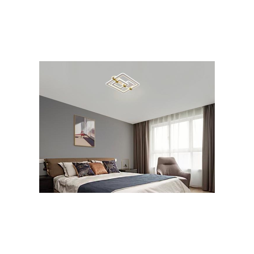 Ρυθμιζόμενο LED φωτιστικό οροφής LED/140W/230V 3000-6500K + τηλεχειριστήριο