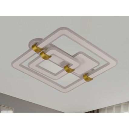 Ρυθμιζόμενο LED φωτιστικό οροφής LED/140W/230V 3000-6500K + τηλεχειριστήριο