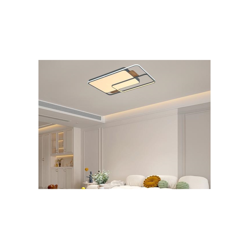 Ρυθμιζόμενο LED φωτιστικό οροφής LED/280W/230V 3000-6500K + τηλεχειριστήριο