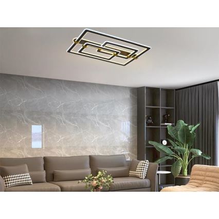 Ρυθμιζόμενο LED φωτιστικό οροφής LED/280W/230V 3000-6500K + τηλεχειριστήριο