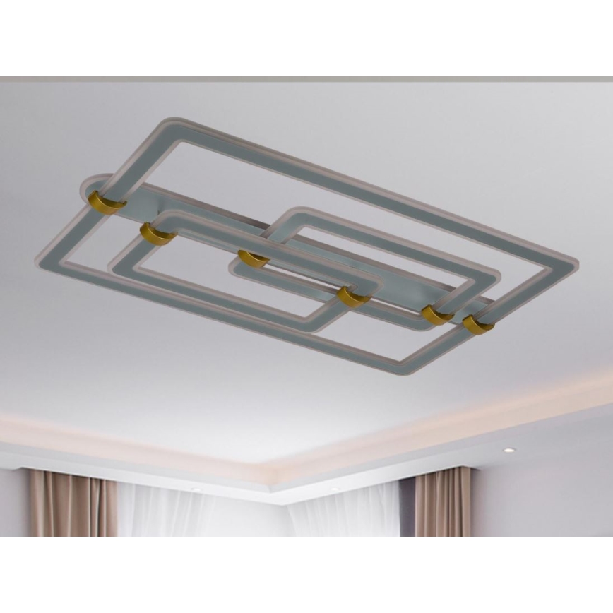 Ρυθμιζόμενο LED φωτιστικό οροφής LED/280W/230V 3000-6500K + τηλεχειριστήριο