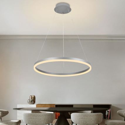 Ρυθμιζόμενο LED φωτιστικό οροφής με καλώδιο LED/42W/230V 3000-6500K διάμετρος 60 εκ. + τηλεχειριστήριο