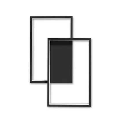 Ρυθμιζόμενο LED φωτιστικό οροφής LED/45W/230V 3000-6500K μαύρο + τηλεχειριστήριο