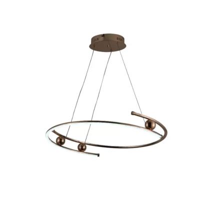 Ρυθμιζόμενο LED φωτιστικό οροφής με καλώδιο LED/50W/230V 3000-6500K διάμετρος 60 εκ. + τηλεχειριστήριο