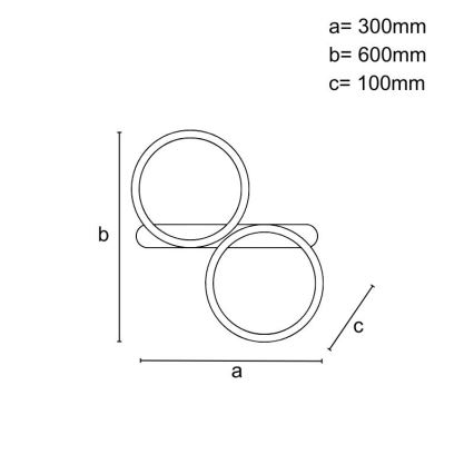 Ρυθμιζόμενο LED φωτιστικό οροφής LED/60W/230V 3000-6500K + τηλεχειριστήριο