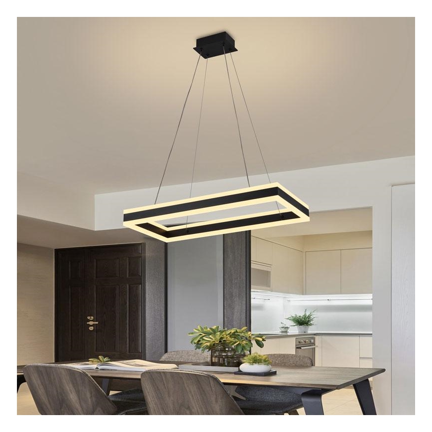 Ρυθμιζόμενο LED φωτιστικό οροφής με καλώδιο LED/80W/230V 3000-6500K + τηλεχειριστήριο