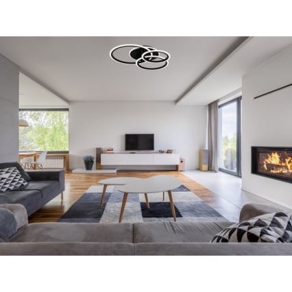 Ρυθμιζόμενο LED φωτιστικό οροφής LED/90W/230V 3000-6500K + τηλεχειριστήριο