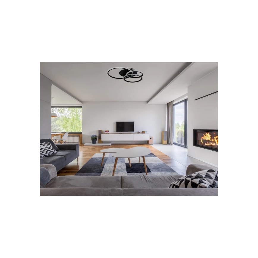 Ρυθμιζόμενο LED φωτιστικό οροφής LED/90W/230V 3000-6500K + τηλεχειριστήριο