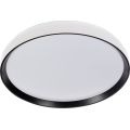 Ρυθμιζόμενο LED φωτιστικό οροφής LIXAN LED/65W/230V 3000-6500K διάμετρος 48,6 cm λευκό/μαύρο + τηλεχειριστήριο