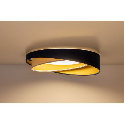 Ρυθμιζόμενο LED φωτιστικό οροφής SMART GALAXY MODERN LED/24W/230V 3000-6500K διάμ. 55 cm μπλε/λευκό/χρυσό + τηλεχειριστήριο