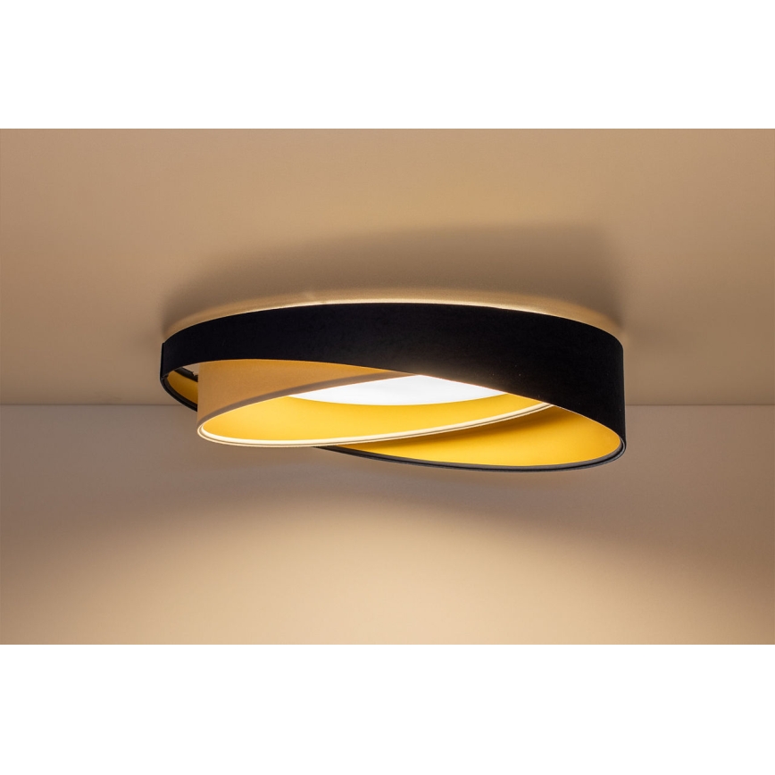 Ρυθμιζόμενο LED φωτιστικό οροφής SMART GALAXY MODERN LED/24W/230V 3000-6500K διάμ. 55 cm μπλε/λευκό/χρυσό + τηλεχειριστήριο