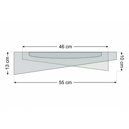 Ρυθμιζόμενο LED φωτιστικό οροφής SMART GALAXY MODERN LED/24W/230V 3000-6500K διάμ. 55 cm μπεζ/λευκό/χρυσό + τηλεχειριστήριο