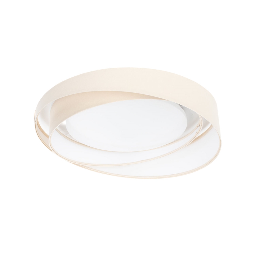Ρυθμιζόμενο LED φωτιστικό οροφής SMART GALAXY MODERN LED/24W/230V 3000-6500K Ø 55 cm κρεμ/λευκό + τηλεχειριστήριο