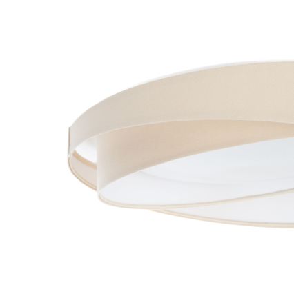 Ρυθμιζόμενο LED φωτιστικό οροφής SMART GALAXY MODERN LED/24W/230V 3000-6500K Ø 55 cm κρεμ/λευκό + τηλεχειριστήριο