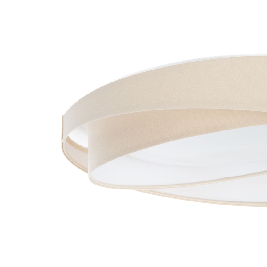 Ρυθμιζόμενο LED φωτιστικό οροφής SMART GALAXY MODERN LED/24W/230V 3000-6500K Ø 55 cm κρεμ/λευκό + τηλεχειριστήριο