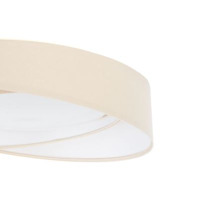Ρυθμιζόμενο LED φωτιστικό οροφής SMART GALAXY MODERN LED/24W/230V 3000-6500K Ø 55 cm κρεμ/λευκό + τηλεχειριστήριο