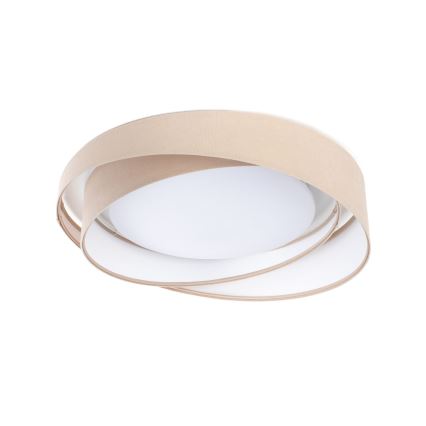 Ρυθμιζόμενο φωτιστικό οροφής LED SMART GALAXY MODERN LED/24W/230V 3000-6500K Ø 55 εκ. μπεζ/λευκό + με τηλεχειριστήριο