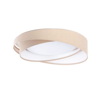 Ρυθμιζόμενο φωτιστικό οροφής LED SMART GALAXY MODERN LED/24W/230V 3000-6500K Ø 55 εκ. μπεζ/λευκό + με τηλεχειριστήριο