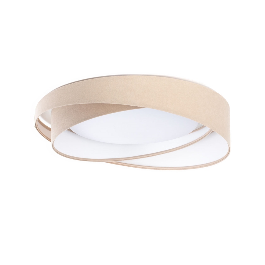 Ρυθμιζόμενο φωτιστικό οροφής LED SMART GALAXY MODERN LED/24W/230V 3000-6500K Ø 55 εκ. μπεζ/λευκό + με τηλεχειριστήριο