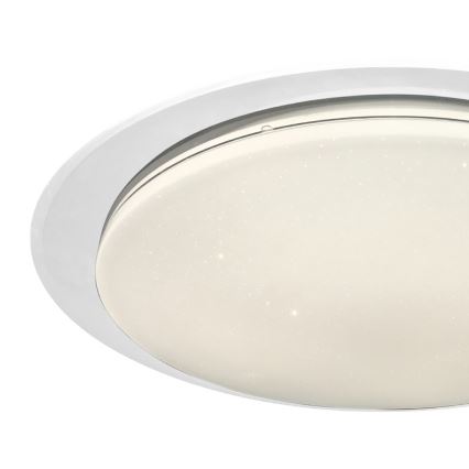 Ρυθμιζόμενο LED φωτιστικό οροφής SONIC LED/35W/230V 3000–6000K Ø 45 εκ. λευκό + τηλεχειριστήριο
