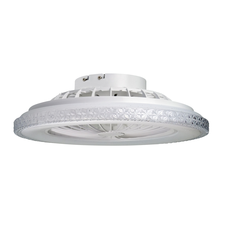 LED Ρυθμιζόμενο φωτιστικό οροφής με ανεμιστήρα EGYPT LED/48W/230V 3000-6500K λευκό + τηλεχειριστήριο