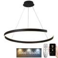 Ρυθμιζόμενο LED φωτιστικό οροφής με καλώδιο LED/100W/230V 3000-6500K διάμ. 80 εκ. + τηλεχειριστήριο