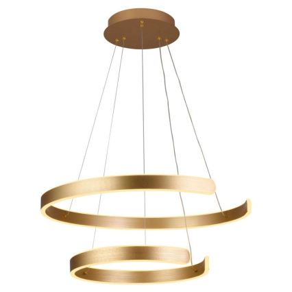 Ρυθμιζόμενο LED φωτιστικό οροφής με καλώδιο LED/120W/230V 3000-6500K διάμετρος 60 εκ. + τηλεχειριστήριο