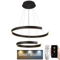Ρυθμιζόμενο LED φωτιστικό οροφής με καλώδιο LED/120W/230V 3000-6500K διάμετρος 60 εκ. + τηλεχειριστήριο