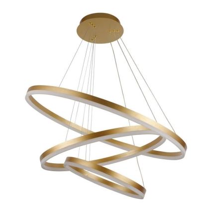 Ρυθμιζόμενο LED φωτιστικό οροφής με καλώδιο LED/125W/230V 3000-6500K διάμ. 80 εκ. + τηλεχειριστήριο