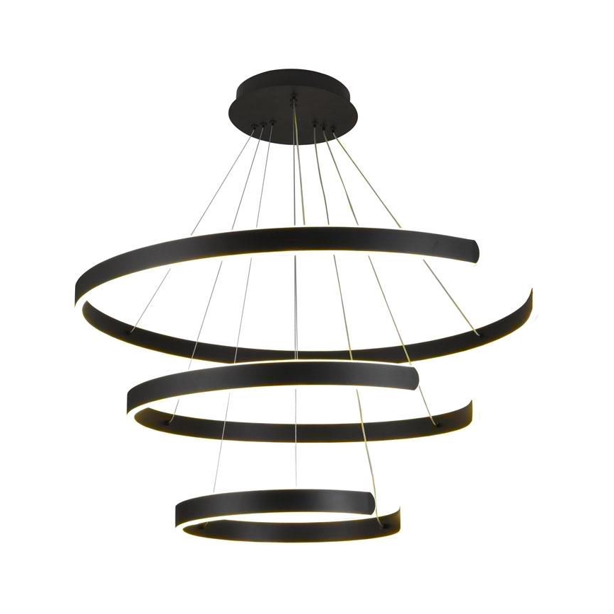 Ρυθμιζόμενο LED φωτιστικό οροφής με καλώδιο LED/220W/230V 3000-6500K διάμ. 80 εκ. + τηλεχειριστήριο