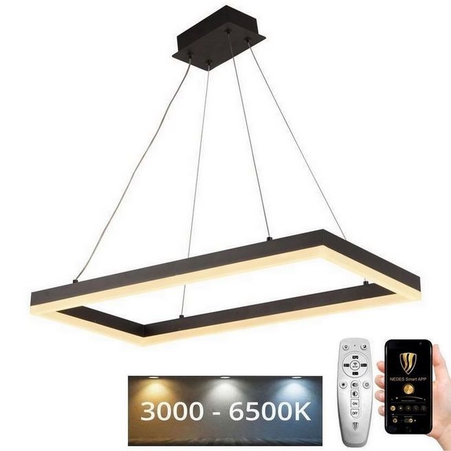 Ρυθμιζόμενο LED φωτιστικό οροφής με καλώδιο LED/40W/230V 3000-6500K + τηλεχειριστήριο