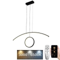 Ρυθμιζόμενο LED φωτιστικό οροφής με καλώδιο LED/55W/230V 3000-6500K + τηλεχειριστήριο