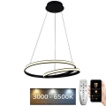 Ρυθμιζόμενο LED φωτιστικό οροφής με καλώδιο LED/65W/230V 3000-6500K διάμ. 56 εκ. + τηλεχειριστήριο