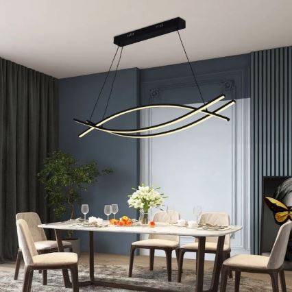 Ρυθμιζόμενο LED φωτιστικό οροφής με καλώδιο LED/70W/230V 3000-6500K + τηλεχειριστήριο