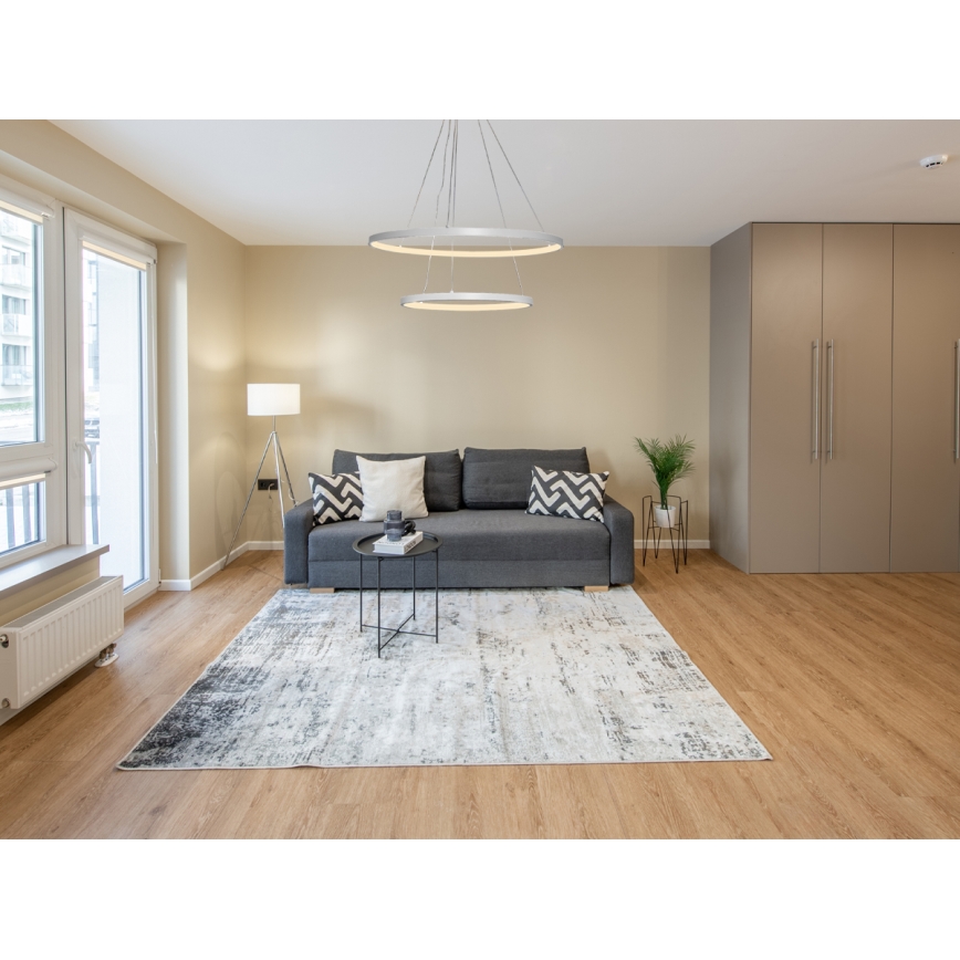 Ρυθμιζόμενο LED φωτιστικό οροφής με καλώδιο LED/75W/230V 3000-6500K Ø 60 εκ. + τηλεχειριστήριο