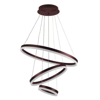 Ρυθμιζόμενο LED φωτιστικό οροφής με καλώδιο LED/85W/230V 3000-6500K διάμ. 60 εκ. + τηλεχειριστήριο