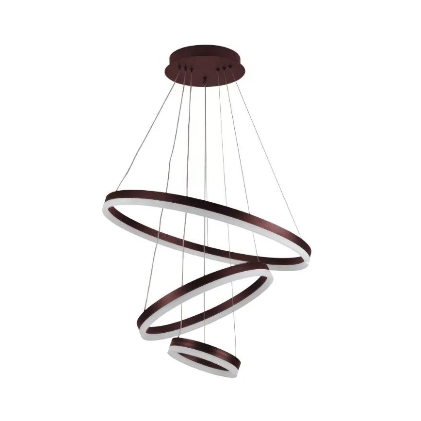 Ρυθμιζόμενο LED φωτιστικό οροφής με καλώδιο LED/85W/230V 3000-6500K διάμ. 60 εκ. + τηλεχειριστήριο