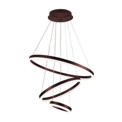 Ρυθμιζόμενο LED φωτιστικό οροφής με καλώδιο LED/85W/230V 3000-6500K διάμ. 60 εκ. + τηλεχειριστήριο