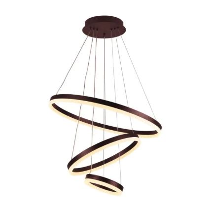 Ρυθμιζόμενο LED φωτιστικό οροφής με καλώδιο LED/85W/230V 3000-6500K διάμ. 60 εκ. + τηλεχειριστήριο