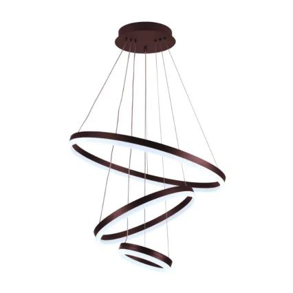 Ρυθμιζόμενο LED φωτιστικό οροφής με καλώδιο LED/85W/230V 3000-6500K διάμ. 60 εκ. + τηλεχειριστήριο