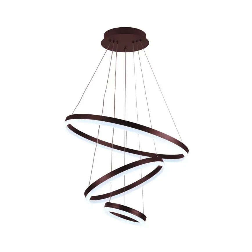 Ρυθμιζόμενο LED φωτιστικό οροφής με καλώδιο LED/85W/230V 3000-6500K διάμ. 60 εκ. + τηλεχειριστήριο