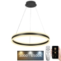 Ρυθμιζόμενο LED φωτιστικό οροφής με καλώδιο LED/85W/230V 3000-6500K διάμ. 60 εκ. + τηλεχειριστήριο