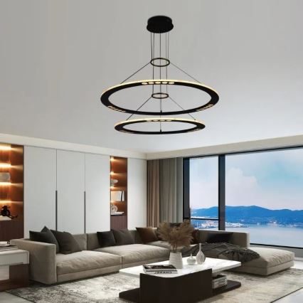 Ρυθμιζόμενο LED φωτιστικό οροφής με καλώδιο LED/90W/230V 3000-6500K + τηλεχειριστήριο