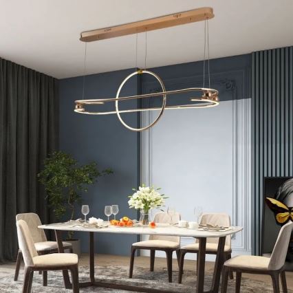 Ρυθμιζόμενο LED φωτιστικό οροφής με καλώδιο LED/95W/230V 3000-6500K + τηλεχειριστήριο