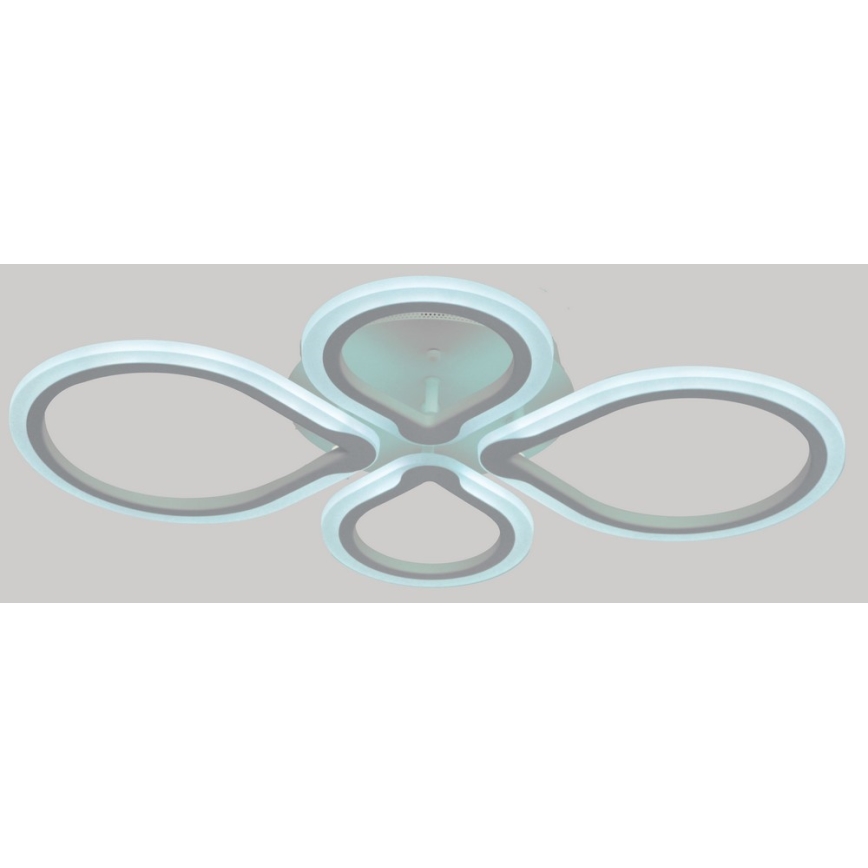 Ρυθμιζόμενο LED φωτιστικό οροφής TRIESTE LED/52W/230V με τηλεχειριστήριο