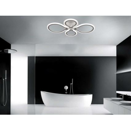 Ρυθμιζόμενο LED φωτιστικό οροφής TRIESTE LED/52W/230V με τηλεχειριστήριο