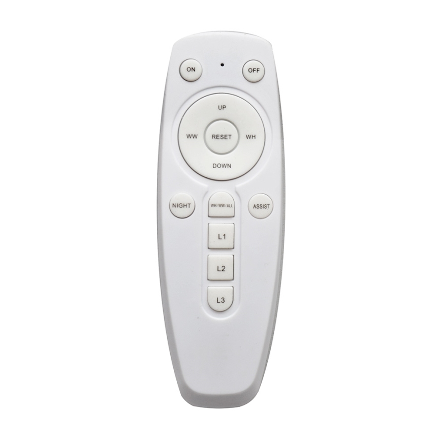 Ρυθμιζόμενο LED φωτιστικό οροφής TRIESTE LED/52W/230V με τηλεχειριστήριο