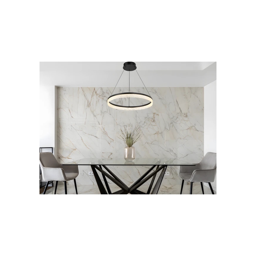 Ρυθμιζόμενο κρεμαστό φωτιστικό με καλώδιο ALIANZ LED/60W/230V 3000-6000K Ø 80 cm + τηλεχειριστήριο