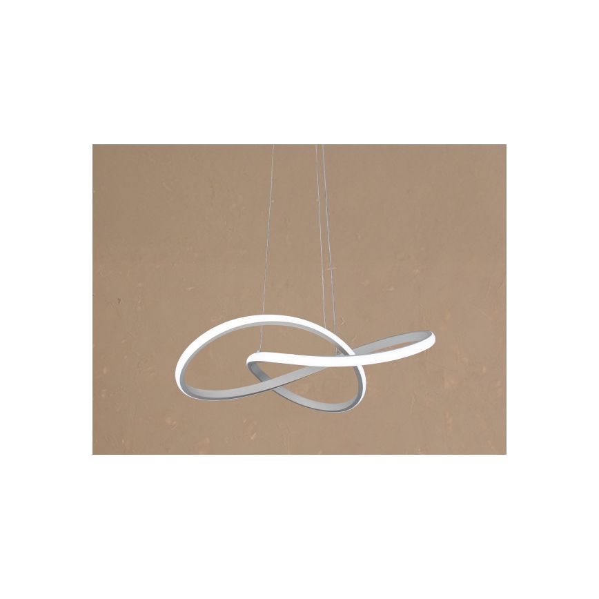 LED ρυθμιζόμενο κρεμαστό φωτιστικό σε καλώδιο LED/65W/230V 3000-6500K διάμ. 49 cm + τηλεχειριστήριο